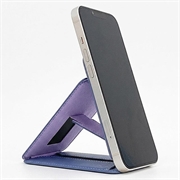 Supporto compatibile con MagSafe / Bastone per selfie con porta carte per iPhone - Viola