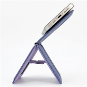 Supporto compatibile con MagSafe / Bastone per selfie con porta carte per iPhone - Viola