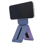 Supporto compatibile con MagSafe / Bastone per selfie con porta carte per iPhone - Viola