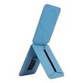 Supporto / bastone per selfie compatibile con MagSafe con porta carte per iPhone - Blu