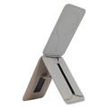 Supporto compatibile con MagSafe / Bastone per selfie con porta carte per iPhone - Grigio