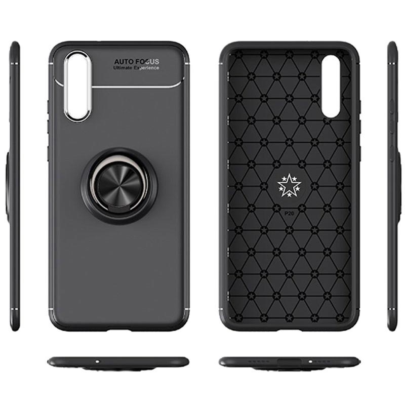 custodia huawei p20 con anello custodia huawei p20 con anello