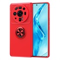 Custodia Magnetica con Anello di Supporto per Samsung Galaxy S9 - Nera