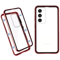 Custodia Magnetica con Vetro Temperato per Samsung Galaxy S23 5G