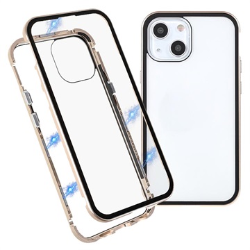 Cover Magnetica con Vetro Temperato per OnePlus 7T - Nera