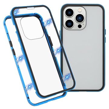 Cover Magnetica con Vetro Temperato per OnePlus 7T - Nera