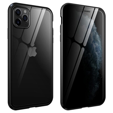 Custodia Magnetica con Vetro Temperato per iPhone 11 Pro - Privacy