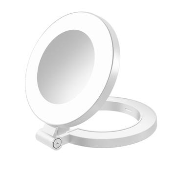 Luce magnetica pieghevole per telefono ad anello H22B - Bianco