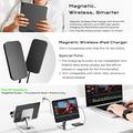 Caricatore wireless magnetico 18W - iPad Air 11 2024/2025/Air 2020/2022/Pro 11 2018/2020/2021/2022 - Nero
