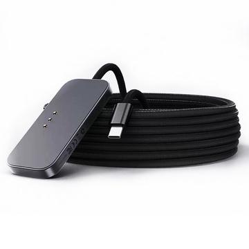 Caricatore wireless magnetico 18W - iPad Air 13 2025/2024/Pro 12.9 2022/2021/2020/2018 - Nero