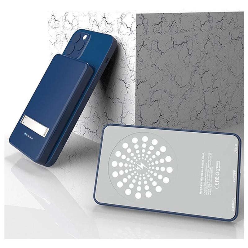 Mini banca di alimentazione magnetica Qi da 10.000 mAh per telefoni  cellulari