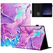 Custodia Folio con motivo a marmo per Amazon Kindle Paperwhite 4/3/2