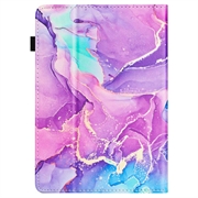 Custodia Folio con motivo a marmo per Amazon Kindle Paperwhite 4/3/2