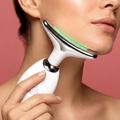 Massaggiatore facciale lifting Marielle EMS con terapia della luce LED - Bianco