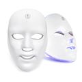 Maschera facciale Marielle con terapia della luce LED per la cura della pelle - Bianca