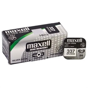 Batteria per orologi Maxell 337/SR416SW all'ossido d'argento da 1.55V