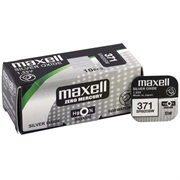 Batteria per orologi Maxell 371/370 SR920SW all'ossido d'argento da 1.55V