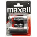 Batterie Maxell R20/D allo zinco-carbone - 2 pz.