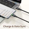 Cavo USB-C in silicone Mcdodo Serie Alpha da 65W - 1.2m - Nero