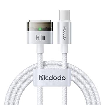 Mcdodo CA-207 140W Cavo di ricarica da USB-C a MagSafe 3 - 2m - Bianco