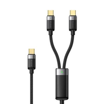 Mcdodo CA-6780 Cavo di ricarica USB-C intrecciato 2 in 1 - 1.5m