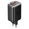 Mcdodo CH-4100 Caricabatterie rapido GaN da 67W con cavo USB-C retrattile - Nero