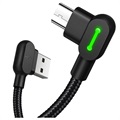 Cavo MicroUSB a 90 gradi Mcdodo Night Elves - 1.8 m - Nero Titanio