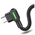 Cavo MicroUSB a 90 gradi Mcdodo Night Elves - 1.8 m - Nero Titanio