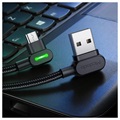 Cavo MicroUSB a 90 gradi Mcdodo Night Elves - 1.8 m - Nero Titanio