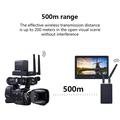 Trasmettitore/ricevitore video wireless Measy T1850 1080p – 500m, 5 GHz, spina UE - Nero