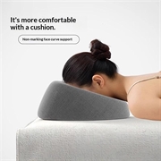 Cuscino da massaggio di bellezza in memory foam, da usare a pancia in giù - Grigio