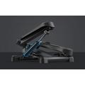 Stepper per fitness domestico Merach MR-2354B2 con bande elastiche di resistenza - Nero