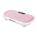Piattaforma vibrante per fitness Merach MR-2440P1 con altoparlante Bluetooth - Rosa