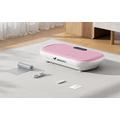 Piattaforma vibrante per fitness Merach MR-2440P1 con altoparlante Bluetooth - Rosa