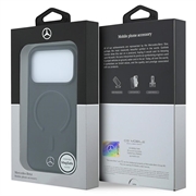 Custodia Mercedes-Benz 3D per iPhone 18 Pro - Compatibile con MagSafe - Nera