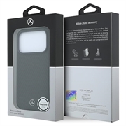 Custodia Mercedes-Benz Semi Wrap per iPhone 18 Pro - Compatibile con MagSafe - Nera