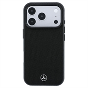 Custodia Mercedes-Benz Semi Wrap per iPhone 18 Pro Max - Compatibile con MagSafe - Nera