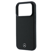 Custodia Mercedes-Benz Semi Wrap per iPhone 18 Pro Max - Compatibile con MagSafe - Nera