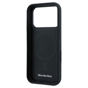 Custodia Mercedes-Benz Semi Wrap per iPhone 18 Pro Max - Compatibile con MagSafe - Nera