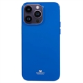 Custodia in TPU Mercury Goospery Glitter per iPhone 15 Pro Max - Blu