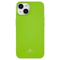 Custodia in TPU Mercury Goospery Glitter per iPhone 14 Plus - Verde