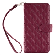 Custodia a portafoglio per iPhone 18 Pro/17 Pro Mercury Goospery Luxe Diary - Borgogna