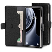 Custodia a portafoglio Samsung Galaxy Z Fold8 Ultra Mercury Goospery Premium - Nera