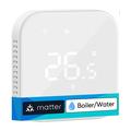 Termostato WiFi intelligente Meross MTS215BMA per caldaia e riscaldamento a pavimento idronico