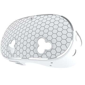 Custodia in silicone per cuffie Meta Quest 3S VR - bianca