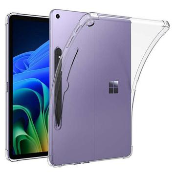 Custodia in silicone antiurto per Microsoft Surface Pro 12 - Trasparente