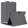 Microsoft Surface Pro X Cover con design tessile e multiangolo - Grigio