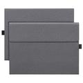 Microsoft Surface Pro X Cover con design tessile e multiangolo - Grigio