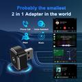 Adattatore Mini M26 2-in-1 wireless per CarPlay e Android Auto