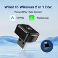 Adattatore Mini M26 2-in-1 wireless per CarPlay e Android Auto